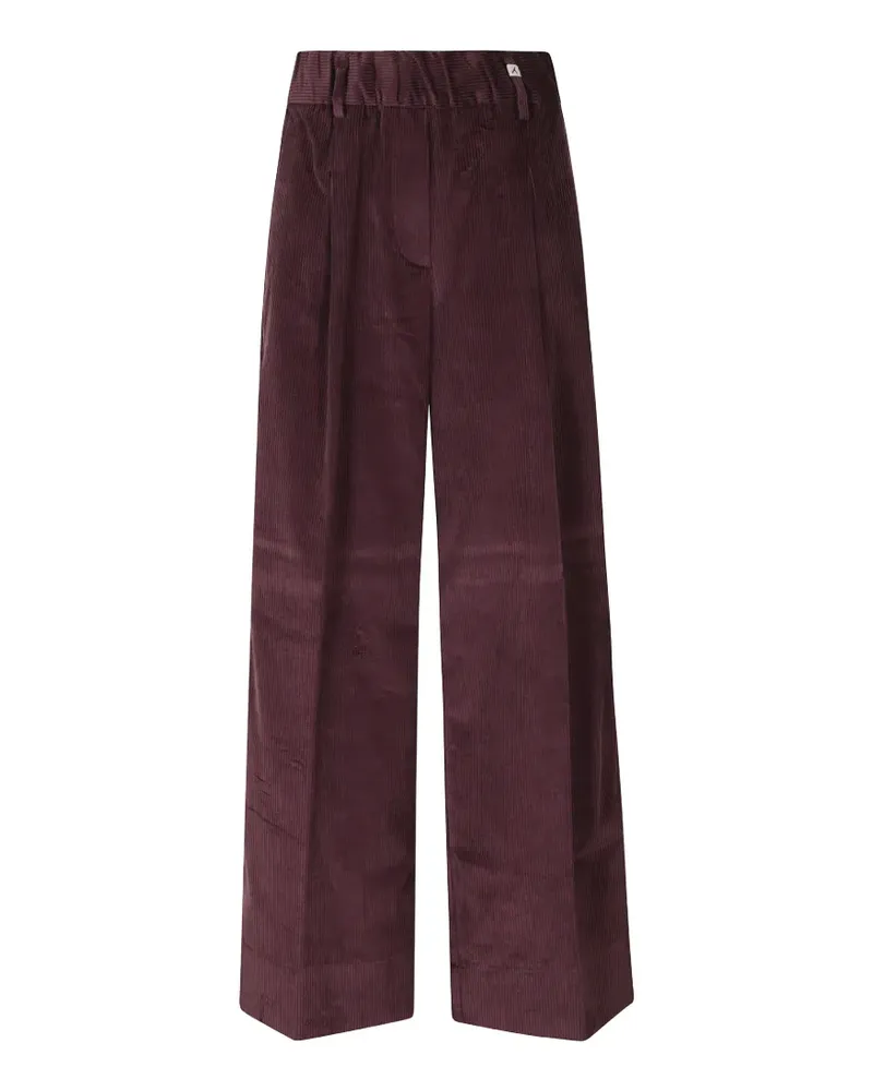 MYTHS corduroy wide-leg trousers - Rot Rot