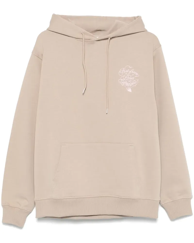 Drôle de Monsieur Slogan Vignes Hoodie - Braun Braun