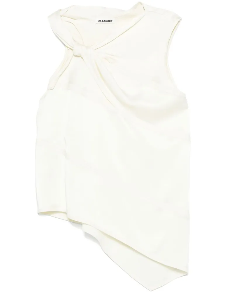 Jil Sander Top mit Knoten - Nude Nude