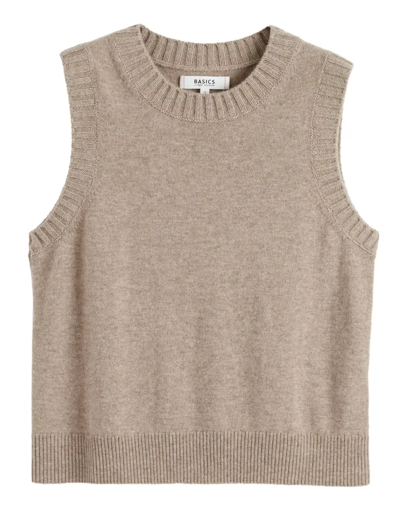 Chinti & Parker Trägershirt mit Rundhalsausschnitt - Nude Nude