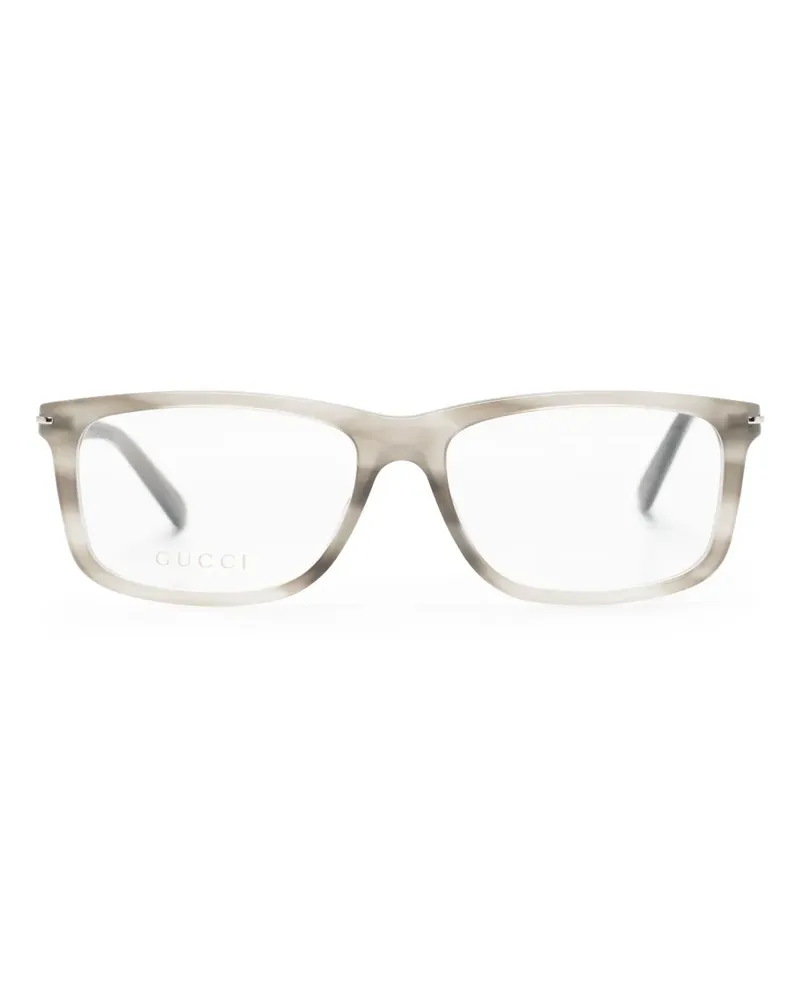 Gucci Eckige GG1447O Brille in Schildpattoptik - Nude Nude
