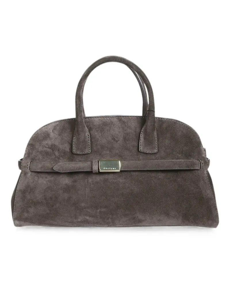 Orciani Aura Peach Tote Bag - Grau Grau
