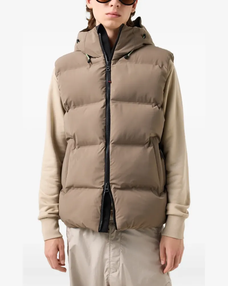 Bogner Fire & Ice Gill quilted gilet jacket - Nude Nude