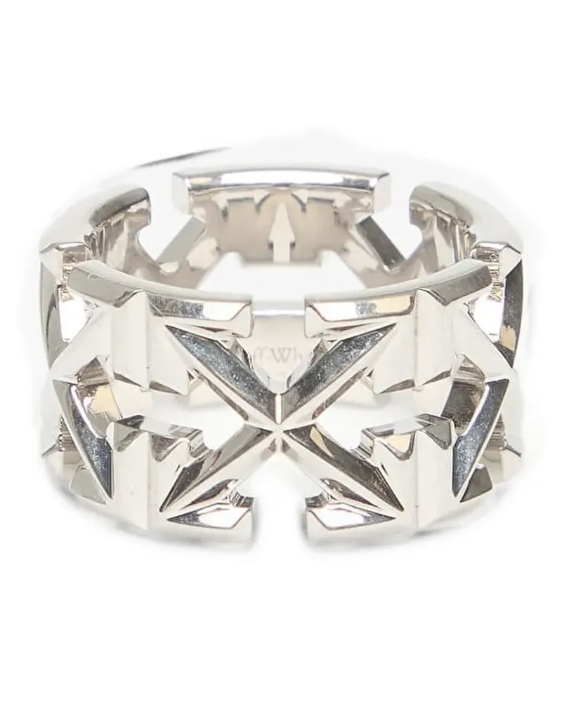 OFF-WHITE Arrows ring - Silber Silber