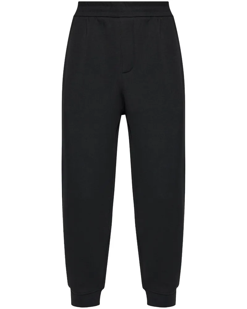 Emporio Armani Jogginghose mit elastischem Bund - Schwarz Schwarz
