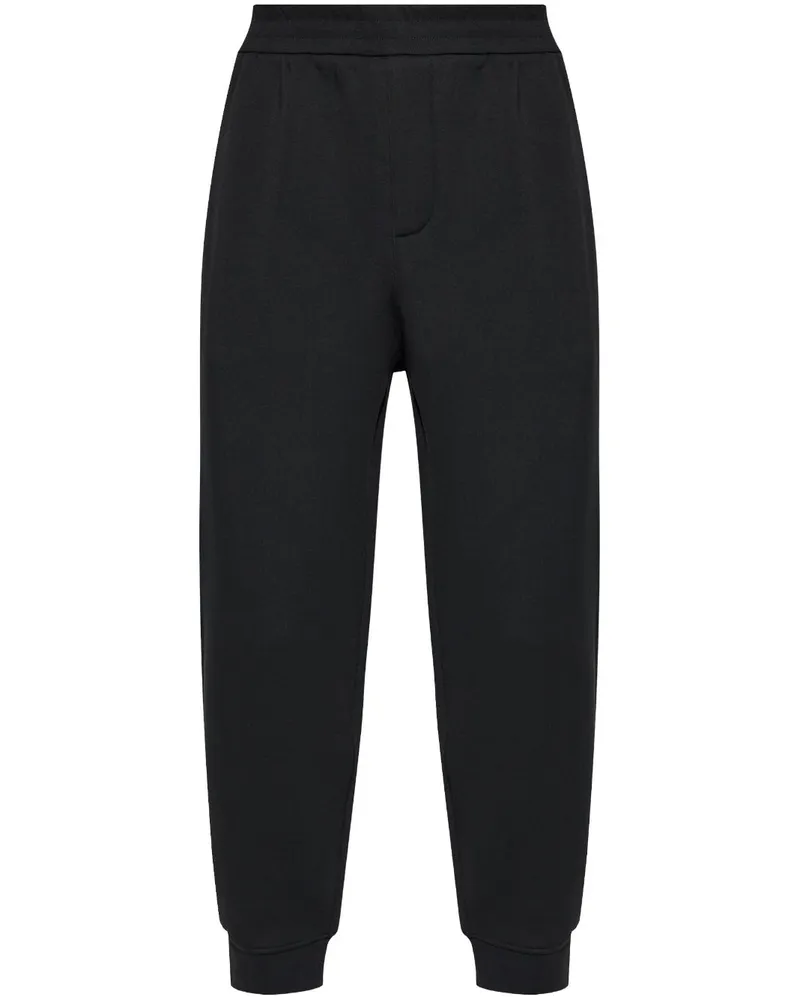 Emporio Armani Jogginghose mit elastischem Bund - Schwarz Schwarz