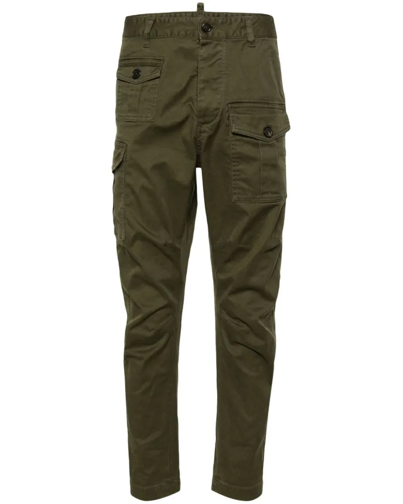 Dsquared2 Sexy Tapered-Cargohose - Grün Grün