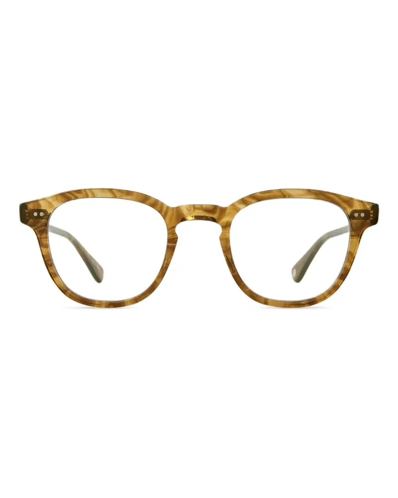 Garrett Leight Evan round-frame glasses - Braun Braun