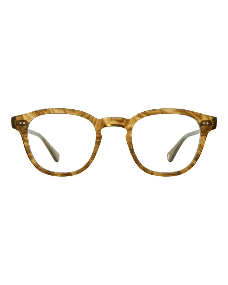 Garrett Leight Evan round-frame glasses - Braun Braun