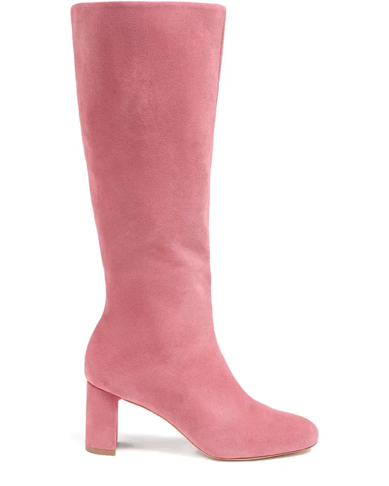 Cinq à Sept 70mm Dani suede boots - Rosa Rosa