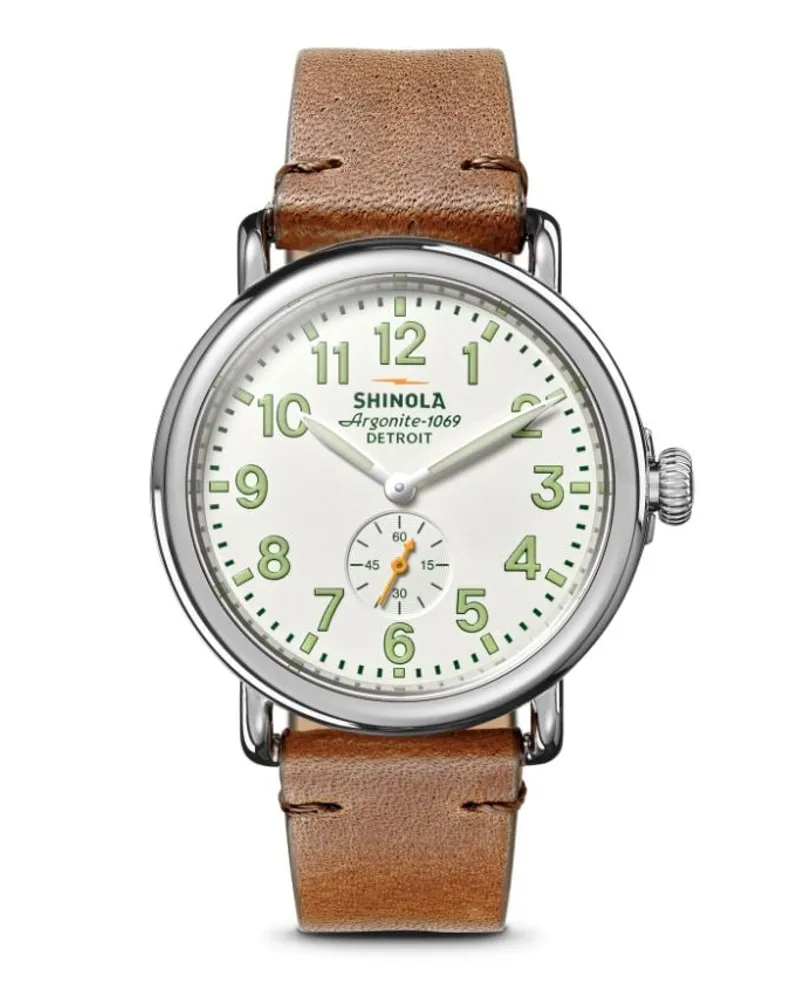 SHINOLA The Runwell 47mm Grün