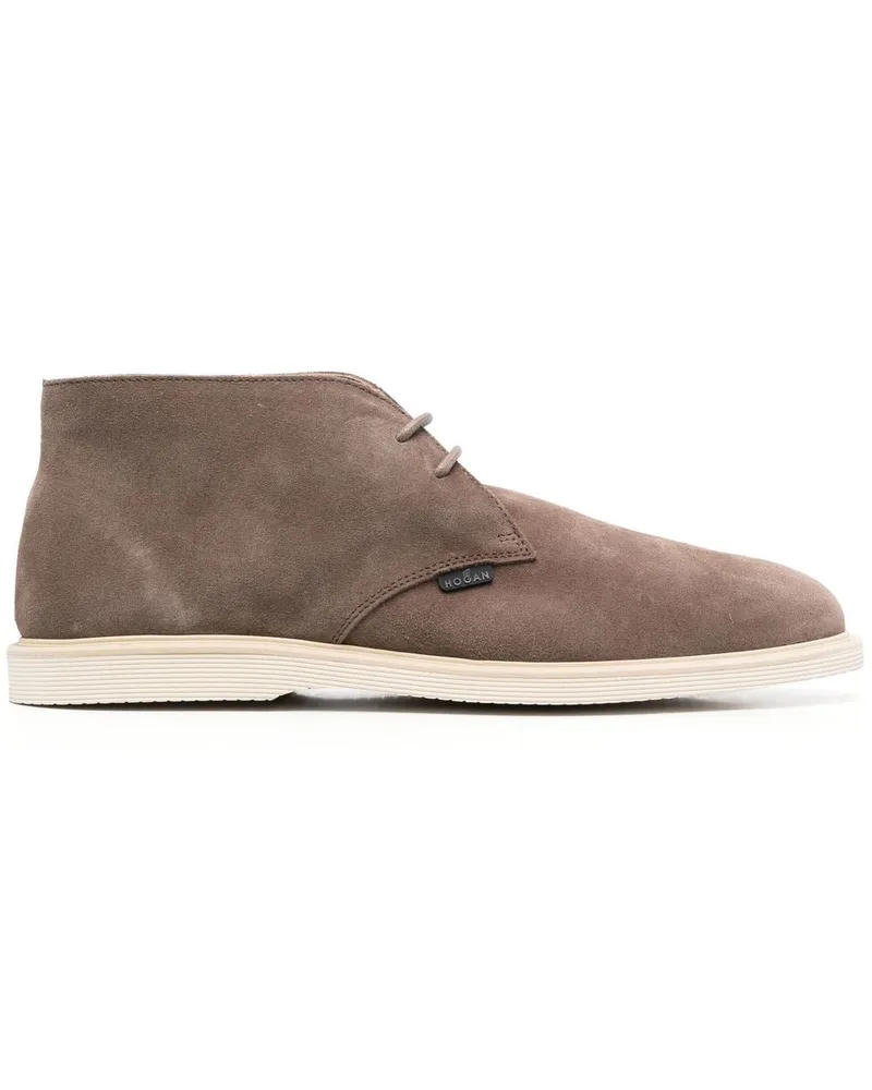 Hogan Klassische Schnürstiefel - Braun Braun