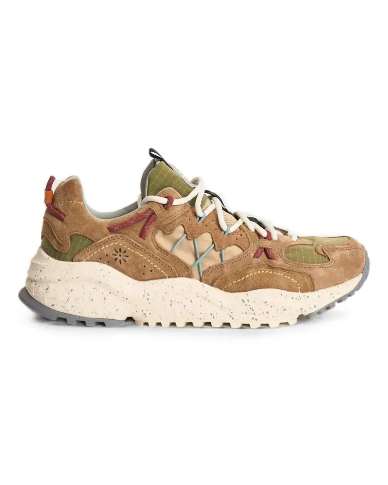 Flower MOUNTAIN Yamabushi Sneakers mit Einsätzen - Braun Braun