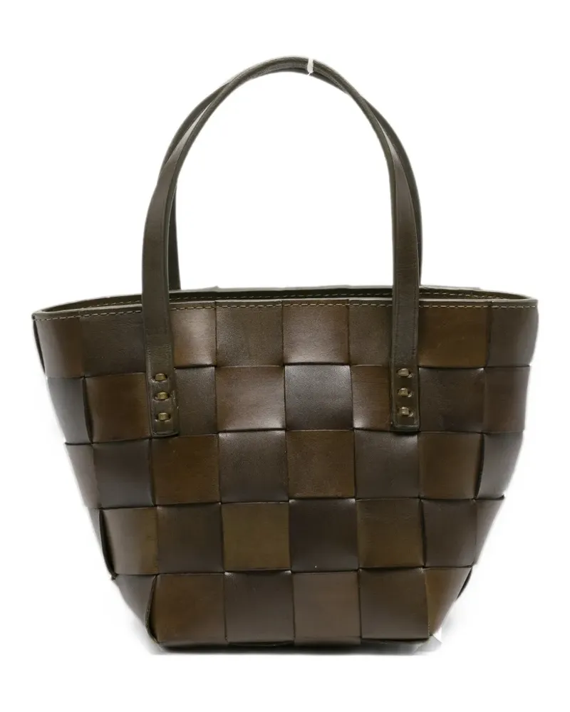 Dragon Diffusion Japan Mini woven tote bag - Grün Grün