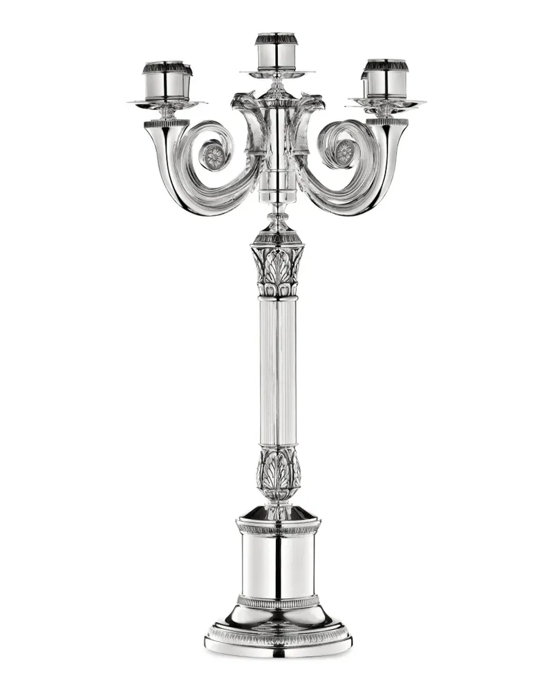 Christofle Versilberter Malmaison Kerzenständer Silber
