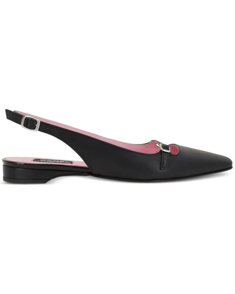 Carel Ninon Ballerinas - Schwarz Schwarz
