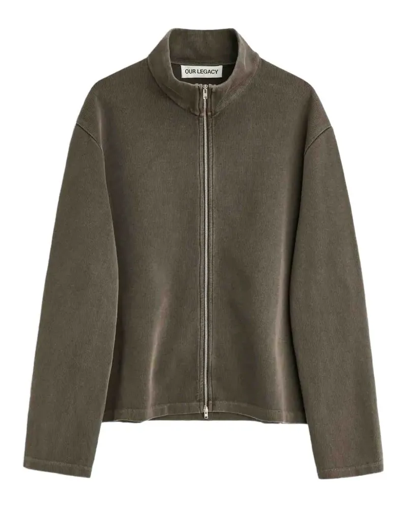 Our Legacy Pullover mit Reißverschluss - Grün Grün