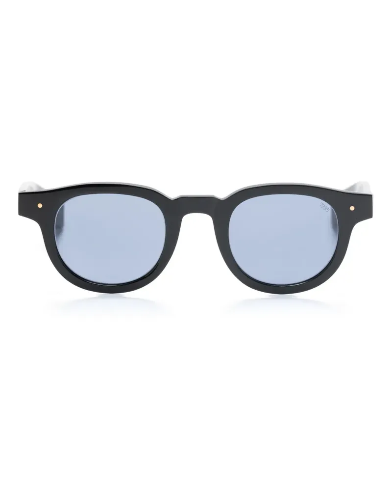 EYEVAN 7285 349E Sonnenbrille mit rundem Gestell - Schwarz Schwarz