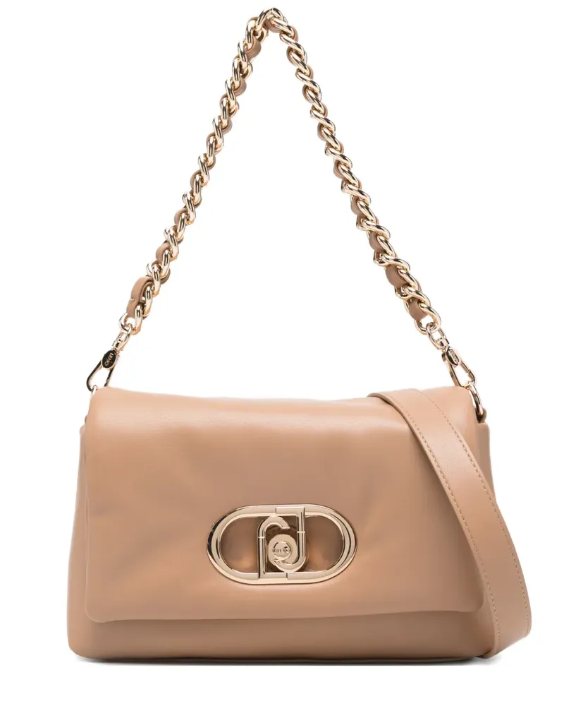 Liu Jo medium LaPuffy cross body bag - Nude Nude