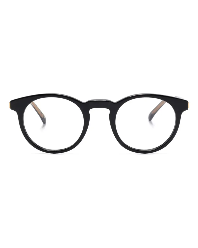 Dunhill Brille im Panto-Design - Schwarz Schwarz