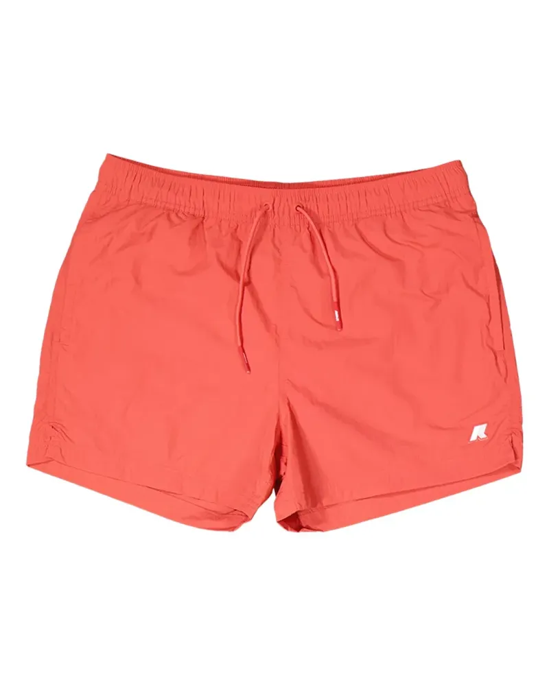 K-Way Hazel Badeshorts mit Logo-Patch - Rot Rot