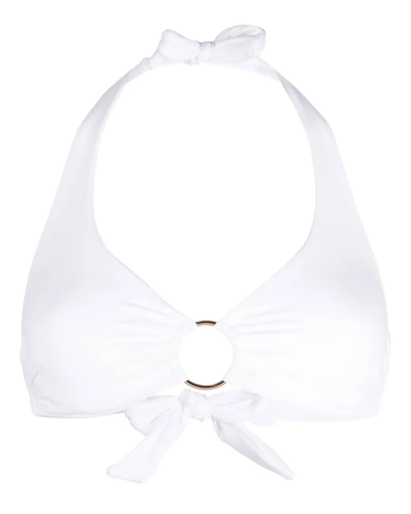 Melissa Odabash Brussels Bikinioberteil mit Ring - Weiß Weiß