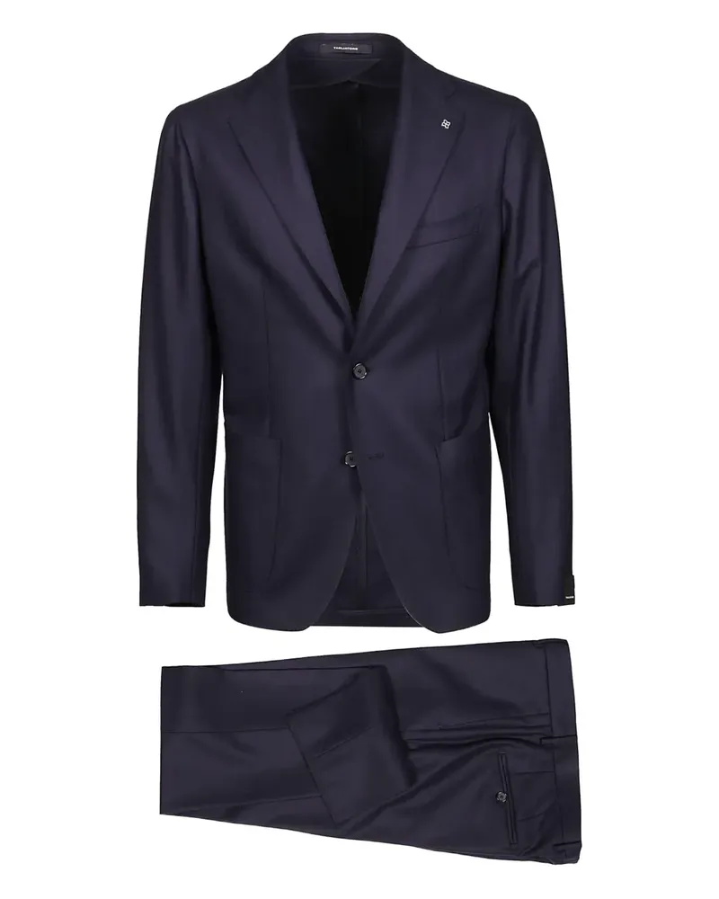 Tagliatore Einreihiger Anzug - Blau Blau