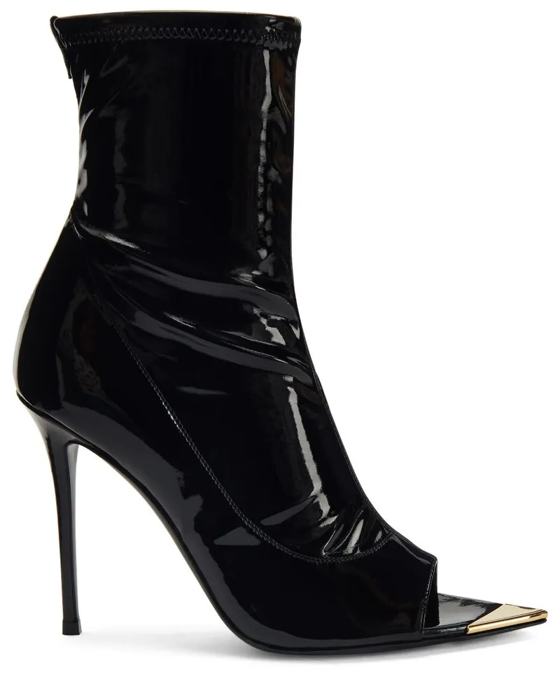 Giuseppe Zanotti Intriigo Bootie Stiefel 105mm - Schwarz Schwarz