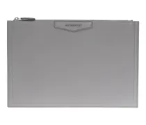 Große 'Antigona' Clutch - Grau