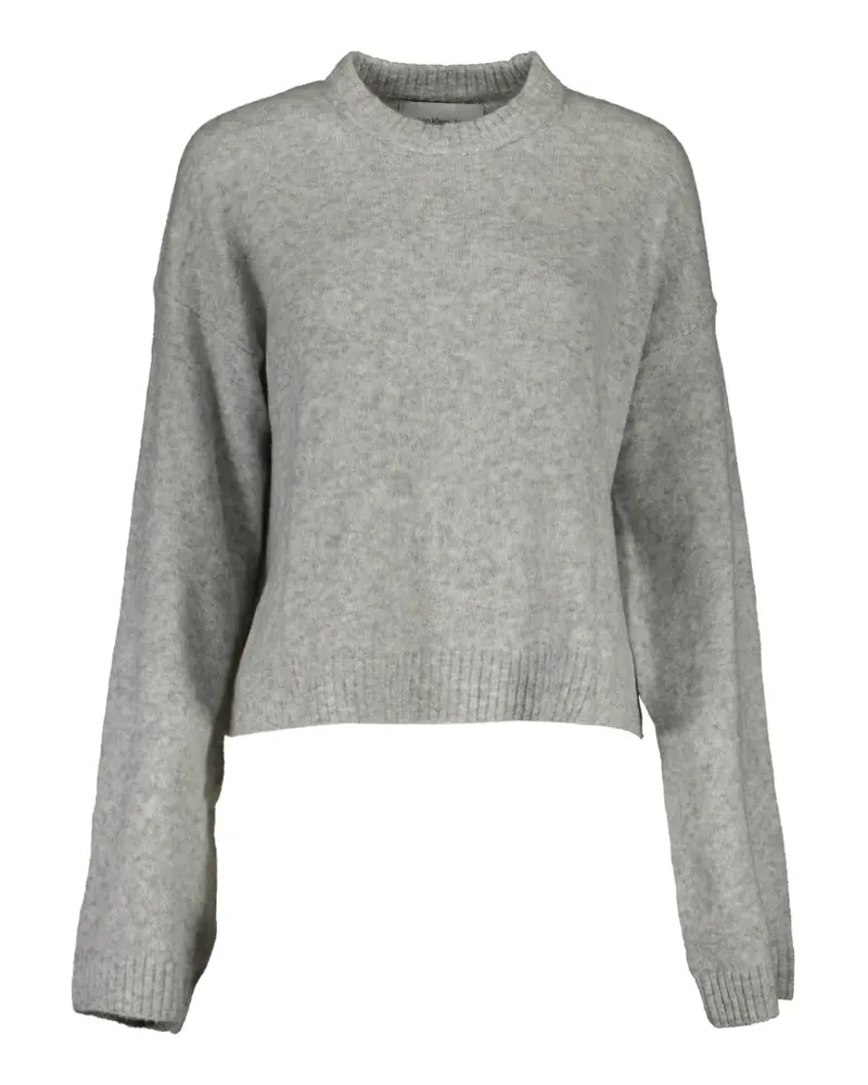 Calvin Klein Pullover mit Rundhalsausschnitt - Grau Grau