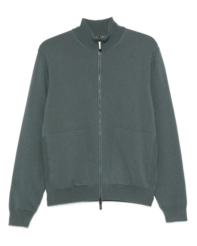 Drumohr  Cardigan mit Reißverschluss - Grau Grau