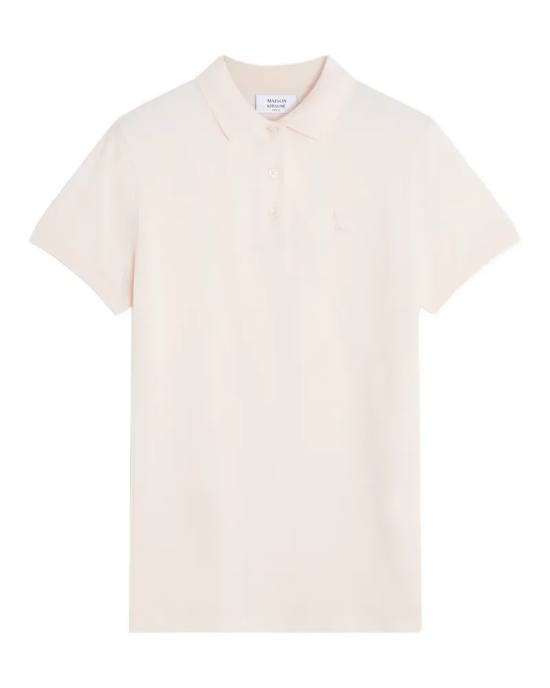 Kitsuné Fox-patch polo shirt - Rosa Rosa