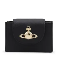 Vivienne Westwood Orb-plaque cardholder Schwarz