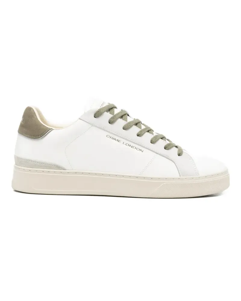 Crime Blade contrast sneakers - Weiß Weiß