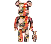 x Andy Warhol The Rolling Stones (Love You Live) BE@RBRICK 100% und 400% Figuren-Set