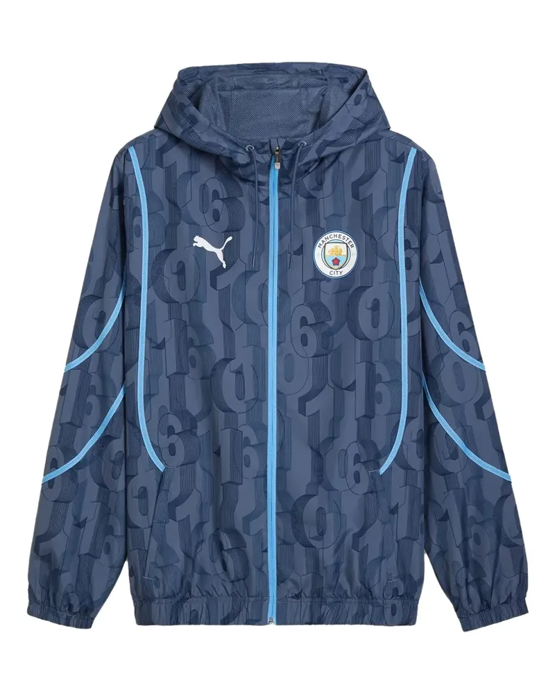 Puma Manchester City Jacke - Blau Blau