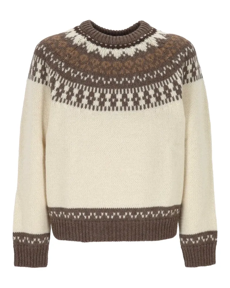 Altea Pullover mit Fair-Isle-Muster - Nude Nude