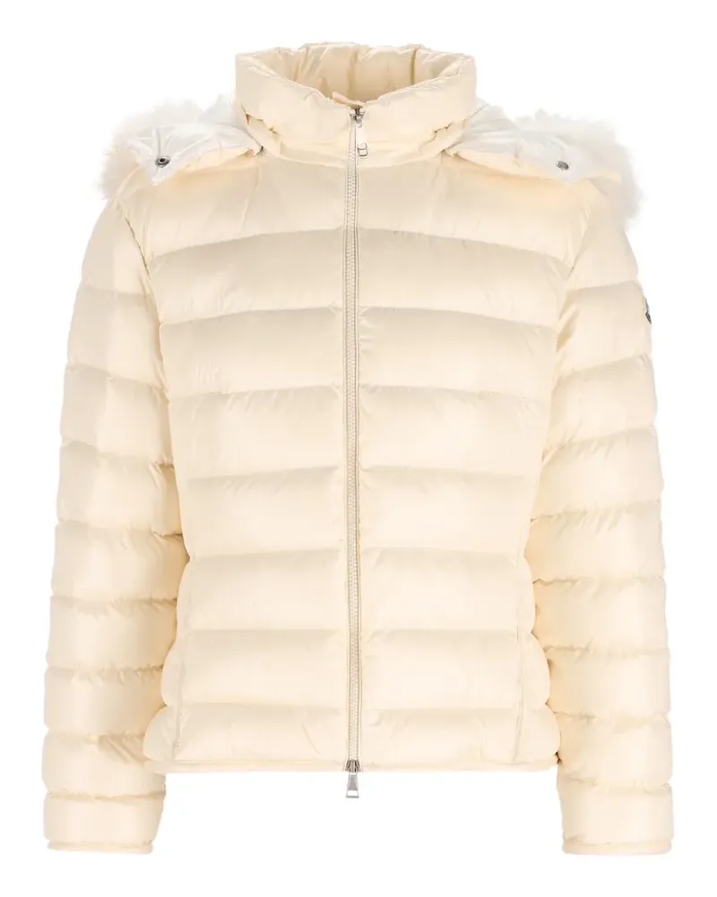 Moncler Jacke mit Faux Fur - Nude Nude