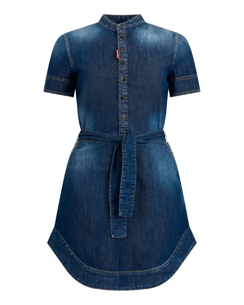 Dsquared2 Mittellanges Carpenter-Kleid - Blau Blau