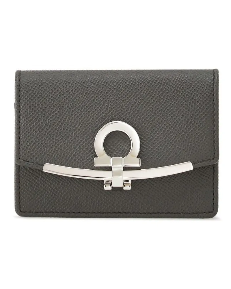 Ferragamo Klassisches Kartenetui - Grau Grau