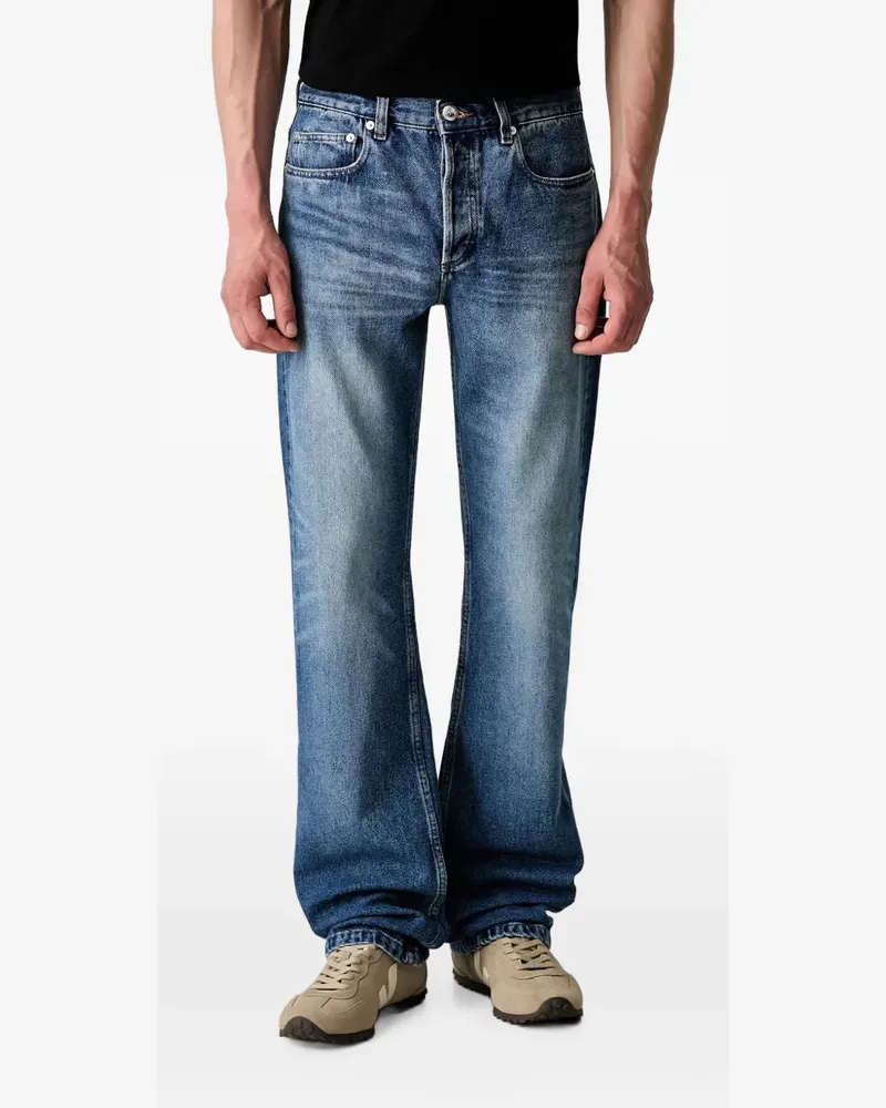 A.P.C. Rescue faded-effect jeans - Blau Blau