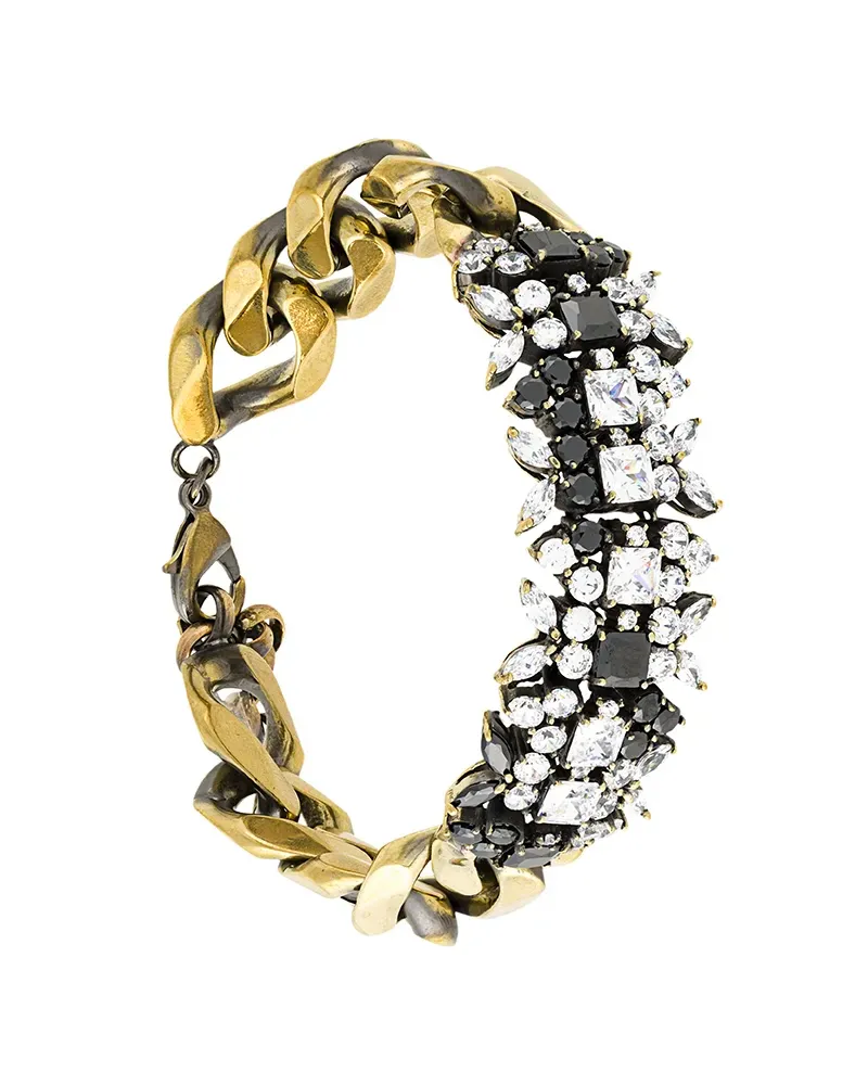 IOSSELLIANI Vergoldetes 'Optical Memento' Armband - Metallic Metallic