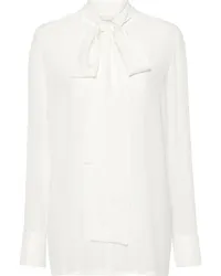 SPORTMAX Elleni Seidenbluse Weiß