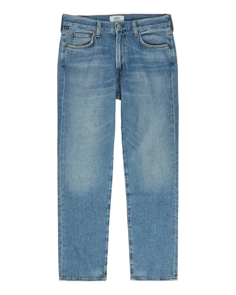Citizens of humanity Ausgeblichene Straight-Leg-Jeans - Blau Blau