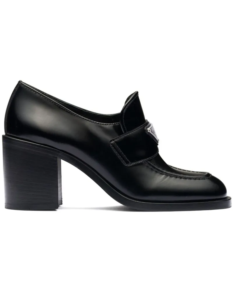 Prada Klassische Loafer - Schwarz Schwarz