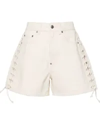 Stella McCartney Shorts mit Schnürung Nude