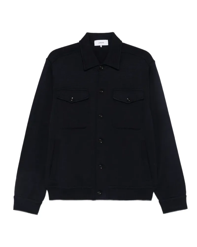 LARDINI Geknöpfter Cardigan - Blau Blau