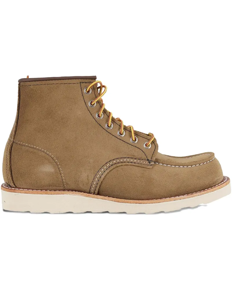 Red Wing Shoes 8881 Moc Toe lace-up boots - Braun Braun