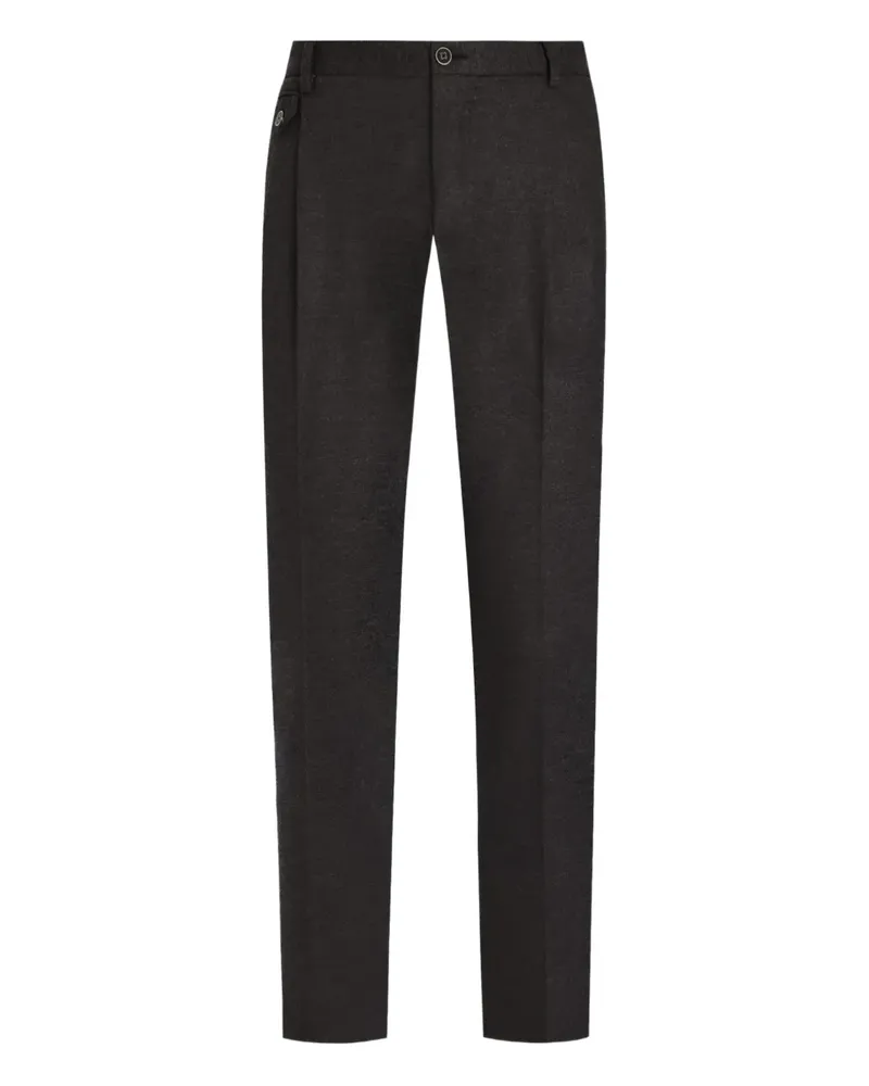 Dolce & Gabbana Hose mit Falten - Grau Grau