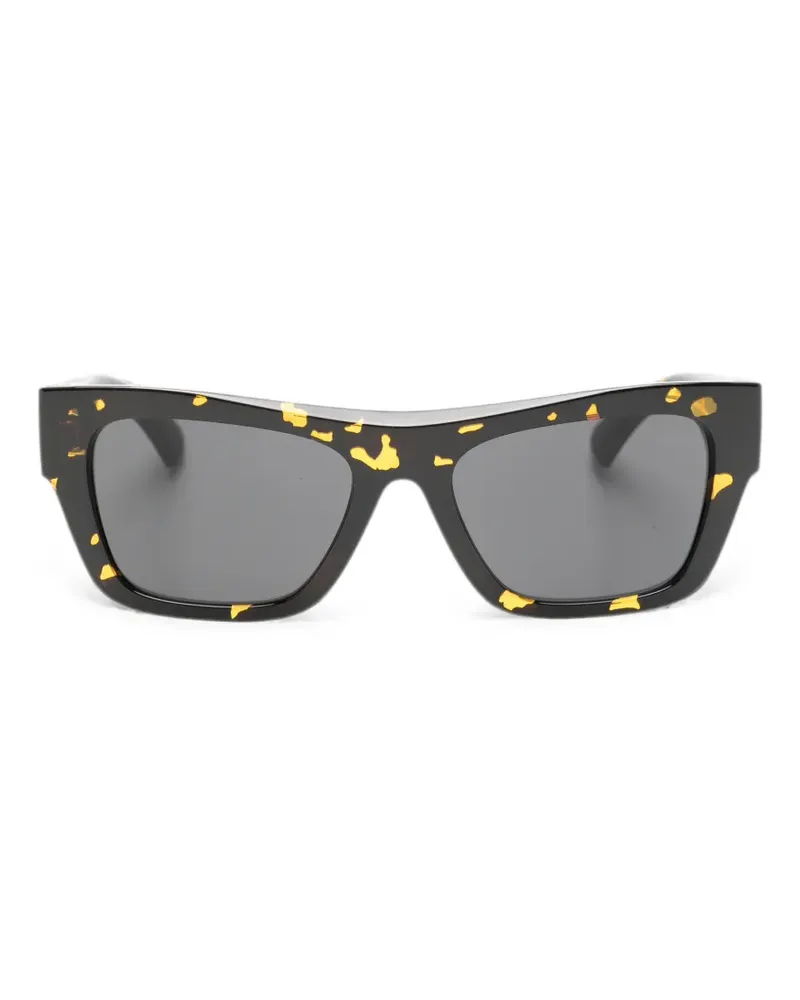 Burberry tortoiseshell-effect square-frame sunglasses - Braun Braun